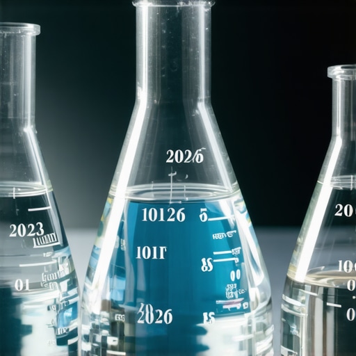 3 Lab Beakers with 2026 Measurement Accuracy