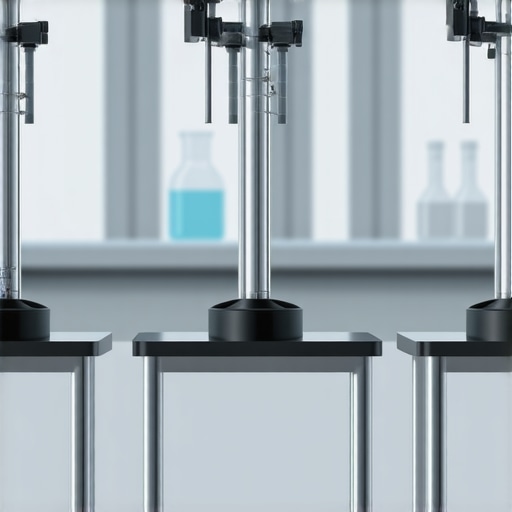 3 Lab Retort Stands with Heavy-Duty Bases