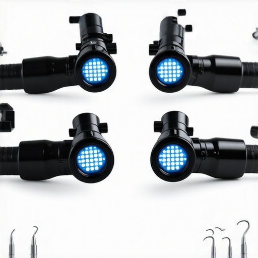 4 Dental Loupes with High-Intensity LED Lights