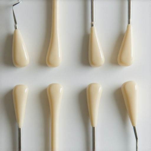 4 Dental Mouth Props with Soft Silicone Coating