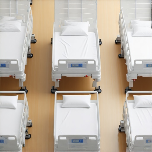 6 Bariatric Hospital Beds with Built-In Scales