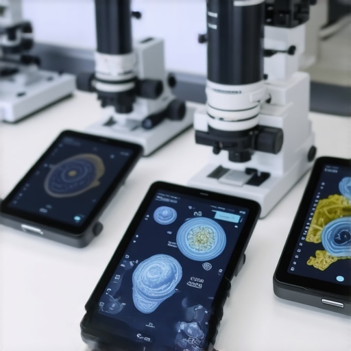6 Digital Microscopes Streaming Live to Tablets