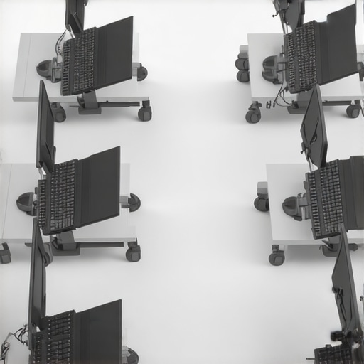 6 Mobile Charting Carts with 2026 Keyboard Trays