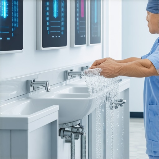 6 Smart Sinks Tracking Handwashing Compliance