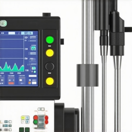 Technicians maintaining medical devices with specialized tools