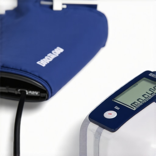 Healthcare worker calibrating a medical device with a calibration kit