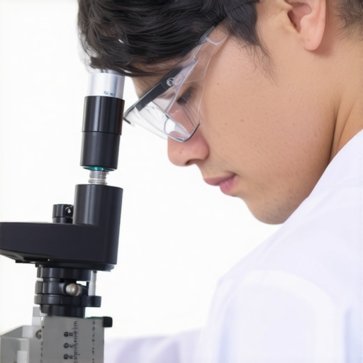 Calibration of Medical Equipment Technician using calibration tools on medical equipment to ensure accuracy.