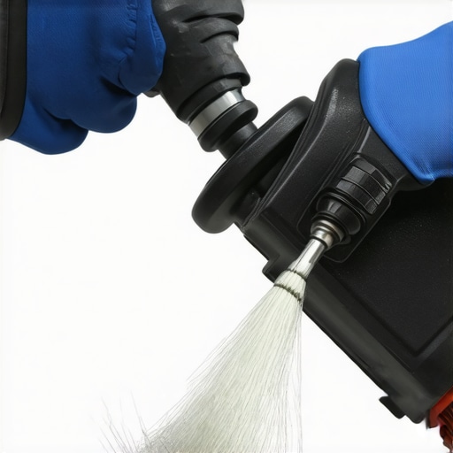 Effective Maintenance of Medical Devices Technician carefully cleaning and calibrating a medical device to ensure its proper functioning.