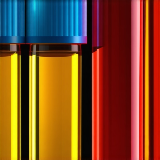 Laboratory vials with easy-open ergonomic caps and textured grips for effortless opening.