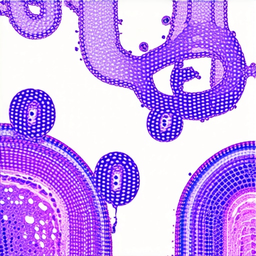 High-Resolution 3D Microscope in Action Close-up of a scientist using a high-res 3D microscope to observe tissue samples.