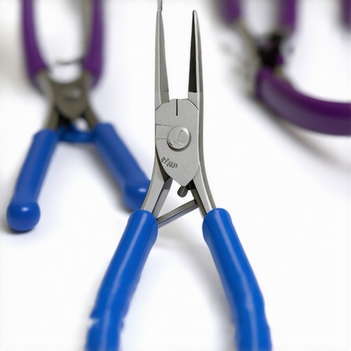 High-quality surgical wire cutters with ergonomic handles and sharp blades. A pair of professional surgical wire cutters highlighting ergonomic handles and sharp steel blades.