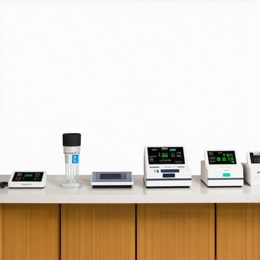 Checklist and tools for maintaining medical equipment in a hospital setting.