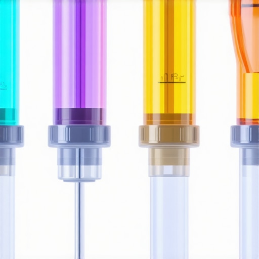 Detailed view of various medical devices showing complexity and precision