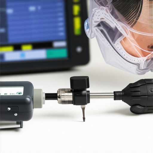 Proactive Equipment Maintenance in Healthcare Technician performing calibration on medical device using specialized tools