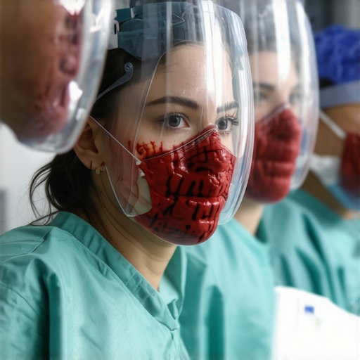 Why 2026 ERs Use Blood-Repellent Face Shields