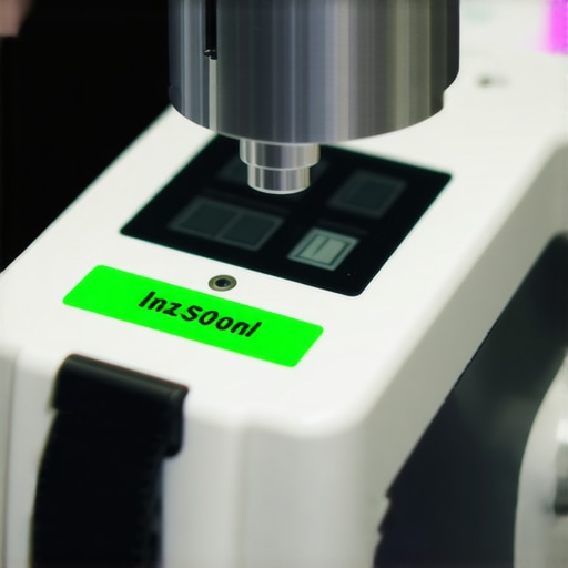 Medical Equipment Calibration Tool Technician calibrating medical device with advanced digital tool