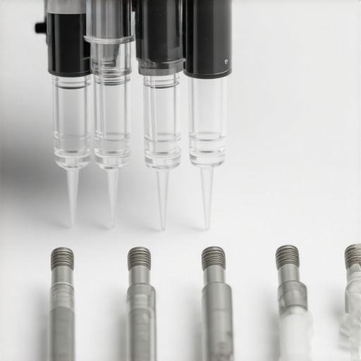 Technicians performing routine maintenance on advanced medical equipment in a clinical environment