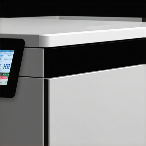 Smart lab cart with digital screen and sterilization capabilities