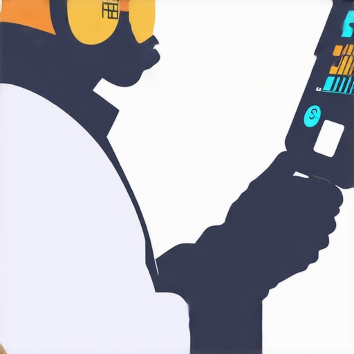 Healthcare technician performing maintenance with digital tools and sensors