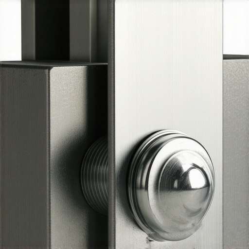 Close-up of a high-quality medical grade caster with sealed bearings and thread guards for hospital use.